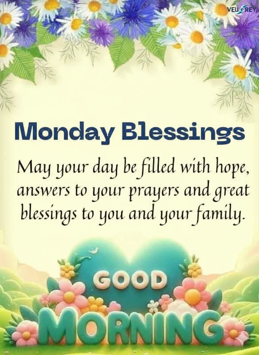 150+ Positive Monday Blessings, Messages, and Quotes 2025
